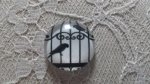 cabochão de vidro redondo 20mm aves 008 