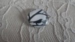 cabochão de vidro redondo 20mm aves 001 