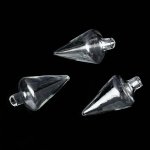 Bolas de vidro cone 02 de 37mm 5 peças