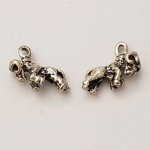 Pendente signo do zodíaco Carneiro Metal prateado N°01