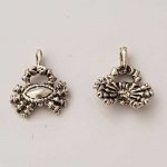 Pendente signo do zodíaco Câncer Prata Metal N°01