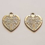 Breloques Cœur N°62 Argent
