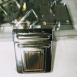 Serrures TUC en métal nickel