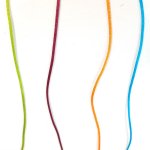 Material sintético de 2mm de diâmetro do rabo de rato 