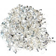 Lot de 800 petites bélières métal couleur argent