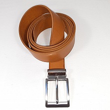 Ceinture cuir havane boucle à griffe