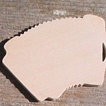 Acordeão de figurino 3mm para decorar