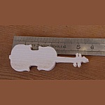 Violino de figuras ht 6cm para colar