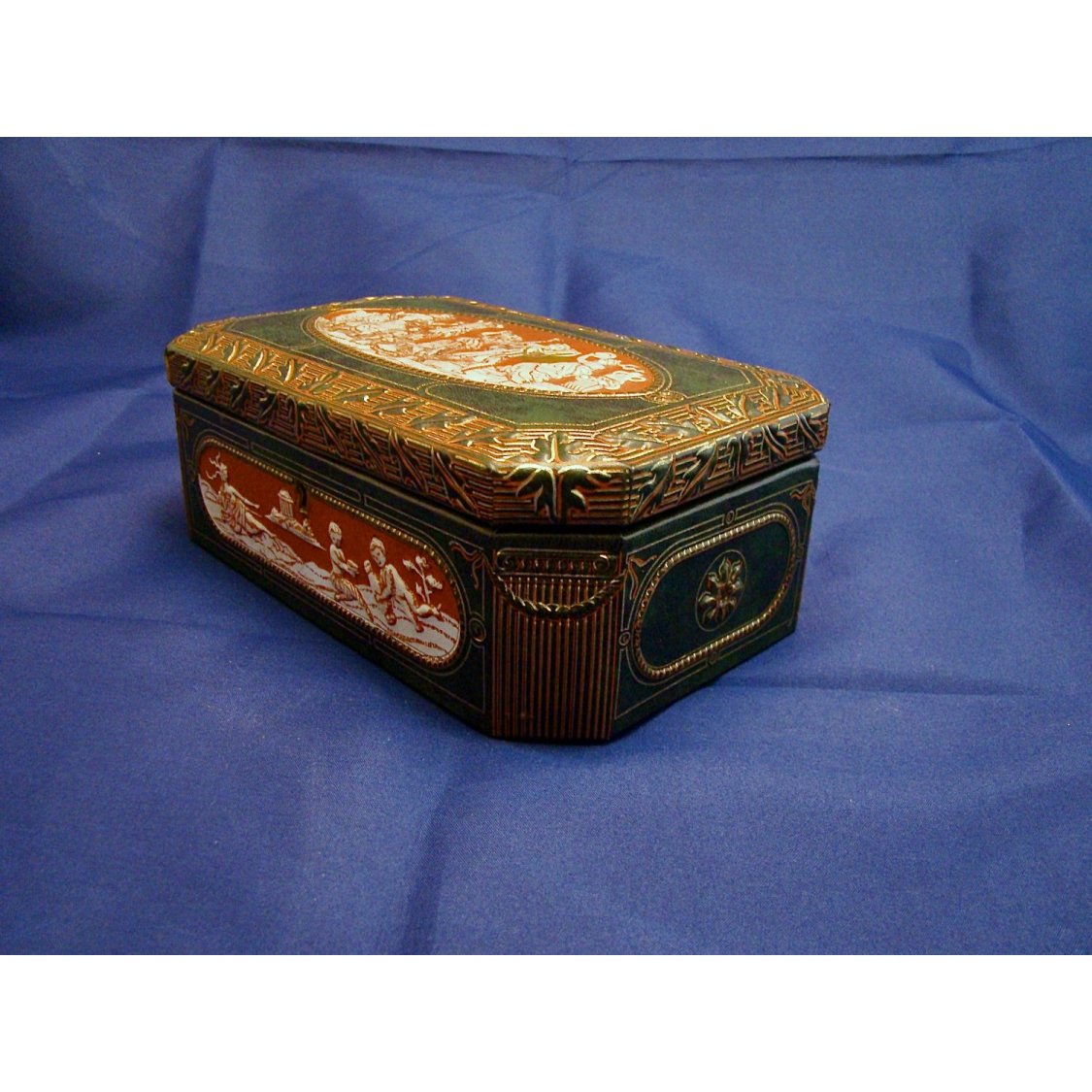 Caixa de Jóias Vintage com fechadura