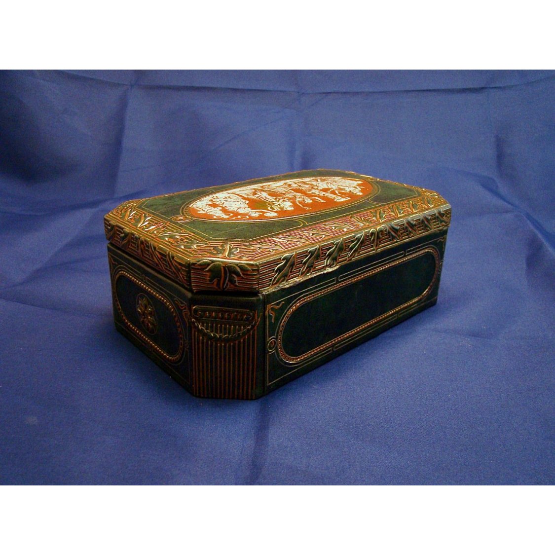 Caixa de Jóias Vintage com fechadura