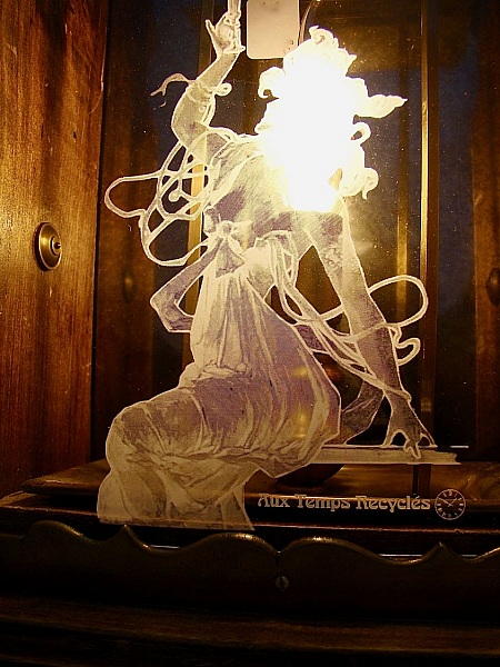 L&acirc;mpada Antiga Lanterna de vela grande 1900