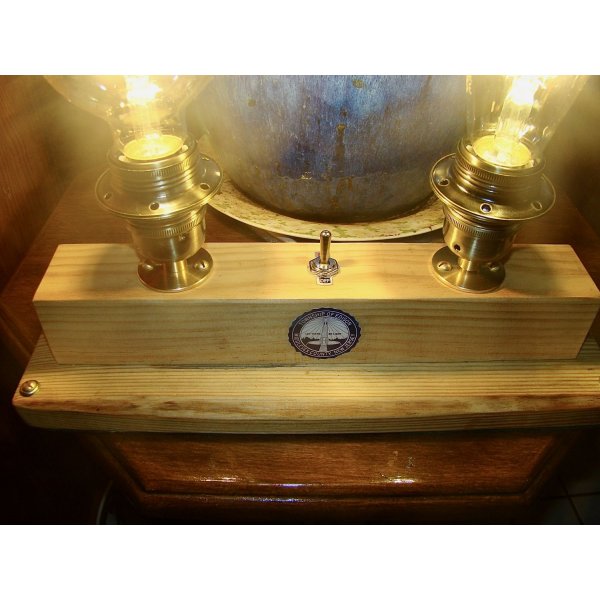 Candeeiro EDISON estilo steampunk 