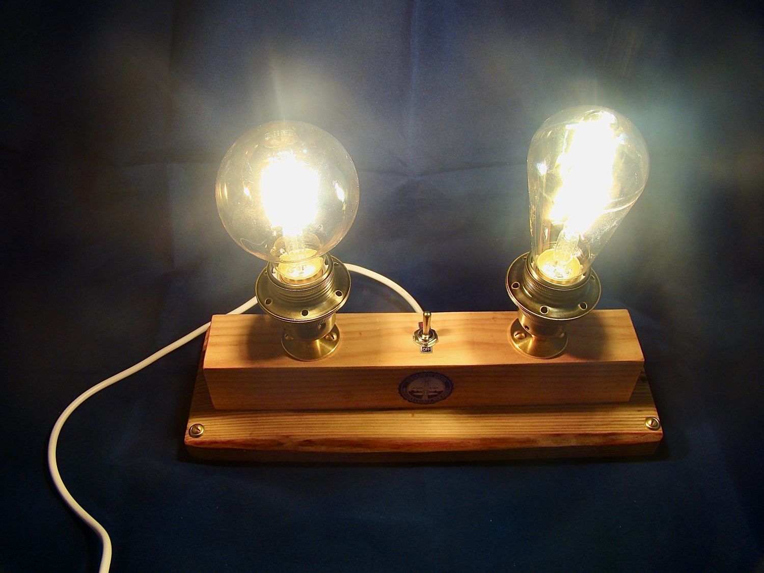 Candeeiro EDISON estilo steampunk 