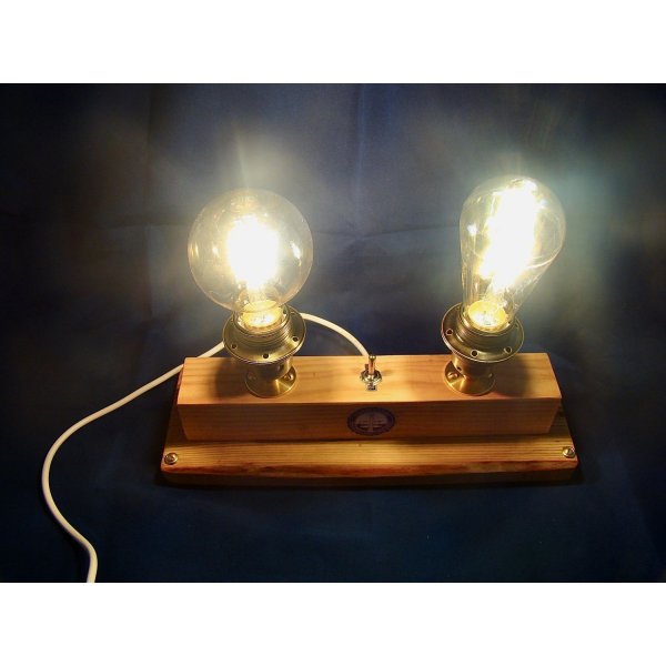 Candeeiro EDISON estilo steampunk 