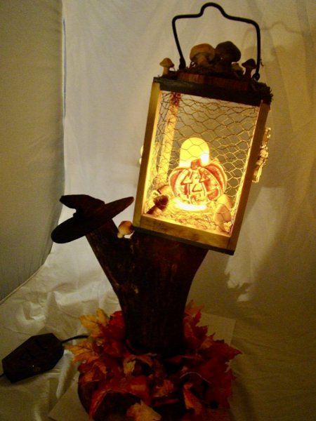 Lanterne D'Halloween grand mod&egrave;le d&eacute;co