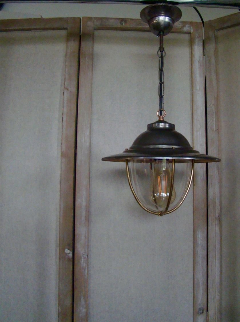 grande candelabro de suspensão do tipo industrial de aço !