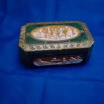 Caixa de Jóias Vintage com fechadura