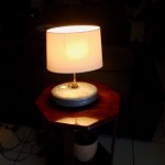 Lâmpada de Zinco Antique para garrafas de água quente 