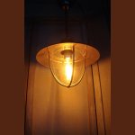 grande candelabro de suspensão do tipo industrial de aço !