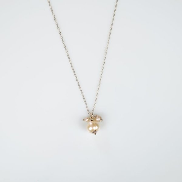 Pingente &uacute;nico P&eacute;rola em Prata 