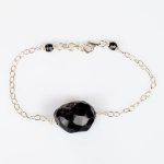 Pulseira 'My Precious in Black Onyx' Silver 925