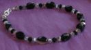Pulseira Agates Preto & Cristal Swarovski 