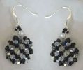 Arz Black Crystal Earrings Kit