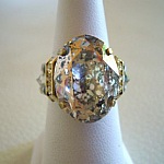 Kit bague grande  Avalon Crystal Rose Patina
