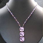 Kit collier Glénan parme