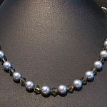 Kit collier Mauri Kaki & Gris