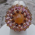 Bague en kit Margarita Ambre