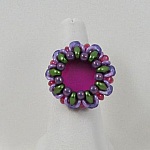 Kit bague Petite Queensland Violet fuchsia