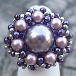 Bague en kit Twinetoile Violet