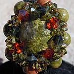 Kit bague Venus Unakite