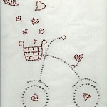 DESENHO DE BICICLETA RHINESTONE
