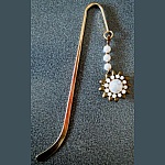 Magatama Coroa Bookmark ouro