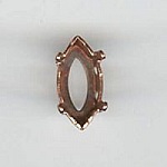 Configuração do vaivém 10x5mm ouro antigo