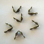 Tampa de arco em bronze dourado de 4mm x6