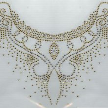 COLAR DE PADRÃO DE RHINESTONE DIADEME