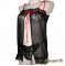 Conjunto de borboleta de seda preta Alix Lingerie Dia dos Namorados