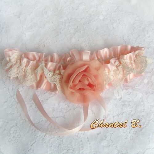 clipes para sapatos de casamento noiva em laço de cetim e salmão de renda