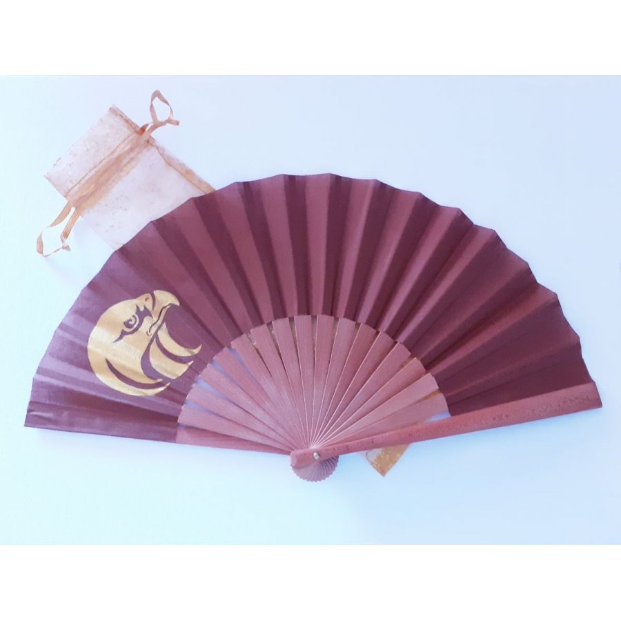 Ventilador de algodão unisexo pintado à mão. "Emirados" 19cm