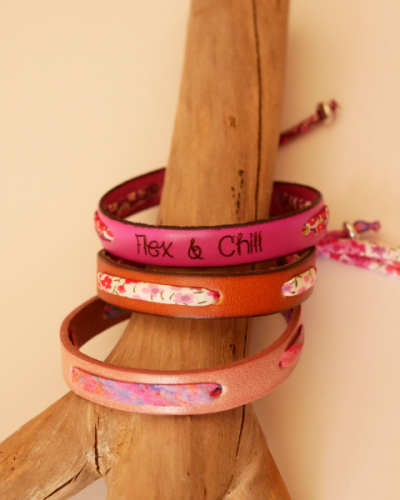 bracelets femme cuir et Liberty