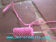 fabrication d'une perle en fil coton