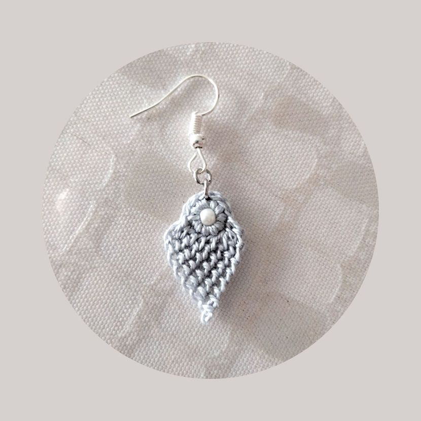 Brincos "Pluma" (pena)