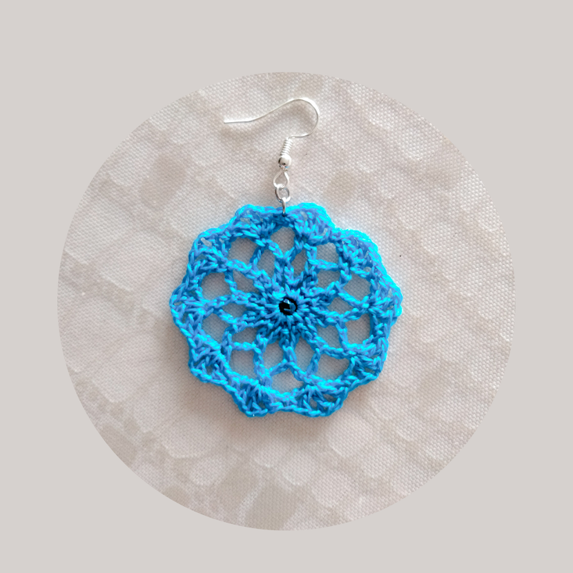 Renda grande "Electric Blue