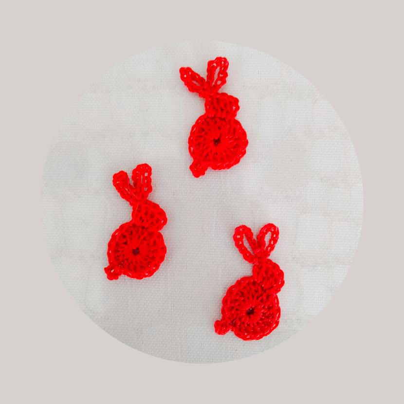 Appliqué Little Rabbit / Applique Little Rabbit