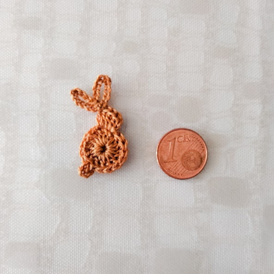 Appliqué Little Rabbit "Caramel