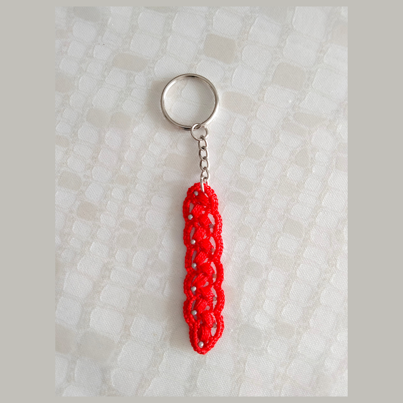Porta-Chaves Vermelho Lanyard