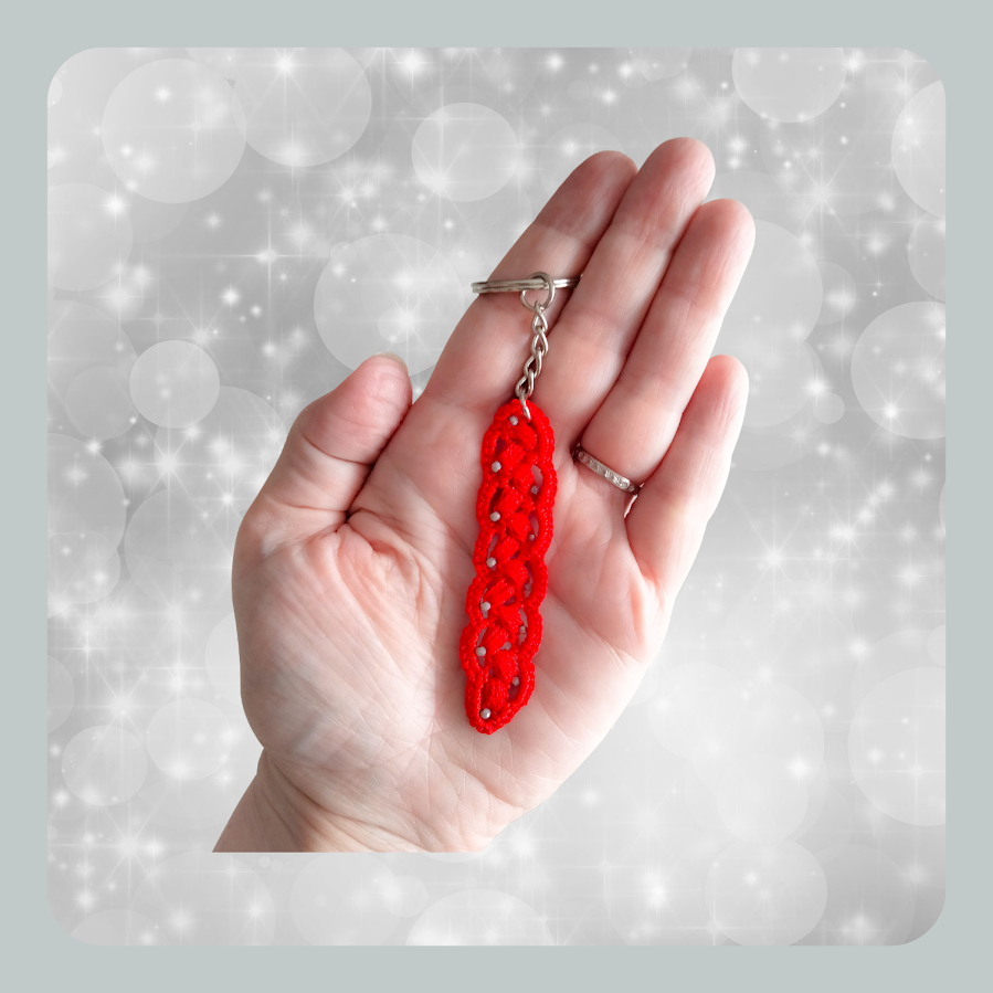 Porta-Chaves Vermelho Lanyard